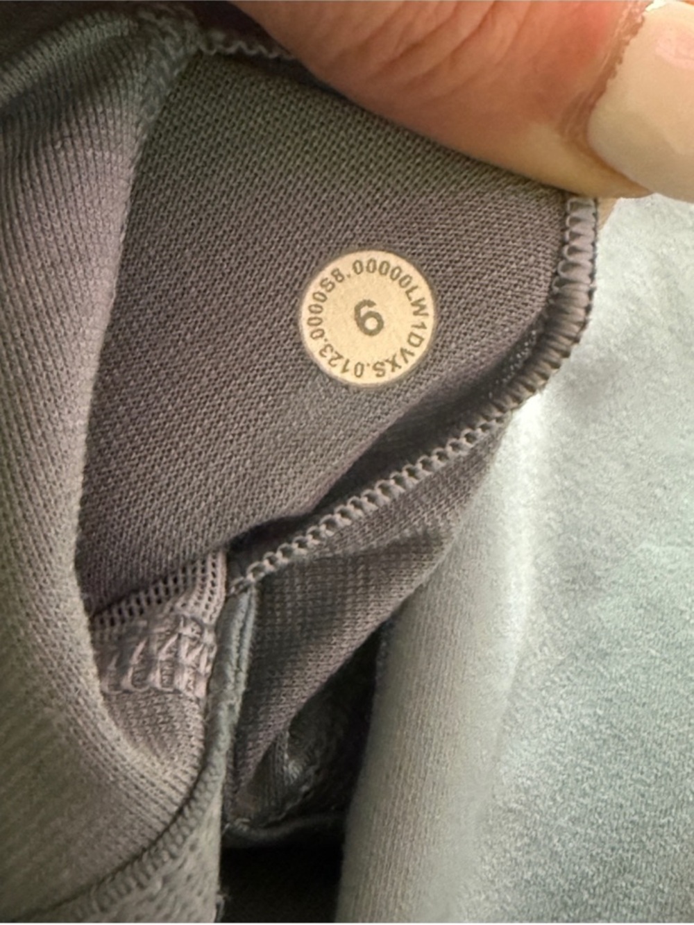 Lululemon Wunder Train Sports Bra High Neck Chambray Size 6 - Picture 3 of 3